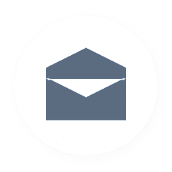 graues Mail-Icon