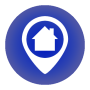 lila Icon für den Bereich Stadtteil- / Familienzentrum